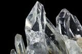 Quartz Crystals and Adularia - Hardangervidda, Norway #111427-2